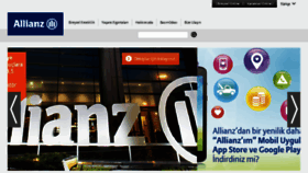 What Allianzyasamemeklilik.com.tr website looked like in 2016 (7 years ago)