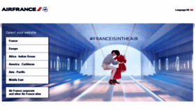 What Airfrance.com website looked like in 2016 (7 years ago)