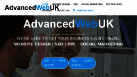 What Advancedwebuk.co.uk website looked like in 2016 (7 years ago)