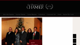 What Alleganycountychamber.com website looked like in 2016 (7 years ago)