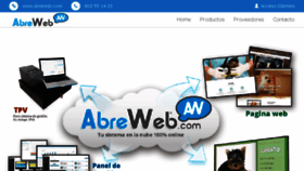 What Abreweb.com website looked like in 2016 (7 years ago)
