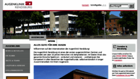 What Augenklinik-rd.de website looked like in 2016 (7 years ago)