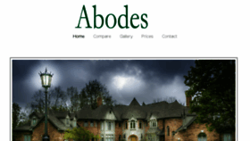 What Abodes.us website looked like in 2016 (7 years ago)