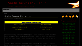 What Angkatarung.com website looked like in 2016 (7 years ago)