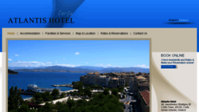 What Atlantis-hotel-corfu.com website looked like in 2016 (7 years ago)