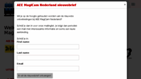 What Aeeactioncamera.nl website looked like in 2016 (7 years ago)