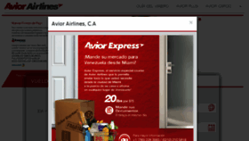 What Aviorairlines.com website looked like in 2016 (8 years ago)