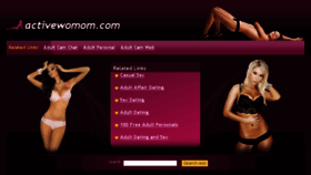 What Activewomom.com website looked like in 2016 (7 years ago)