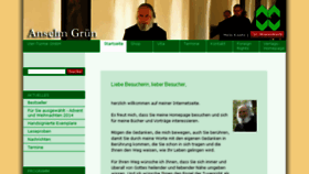 What Anselm-gruen.de website looked like in 2016 (7 years ago)