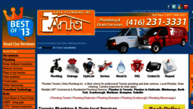 What Antaforyou.com website looked like in 2016 (7 years ago)
