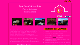 What Apartmentscasalila.com website looked like in 2016 (7 years ago)