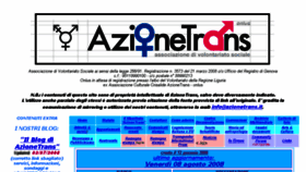 What Azionetrans.it website looked like in 2016 (7 years ago)
