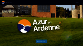 What Azurenardenne.be website looked like in 2016 (7 years ago)