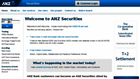 What Anzsecurities.co.nz website looked like in 2016 (7 years ago)