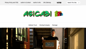 What Asicabi.com website looked like in 2016 (7 years ago)