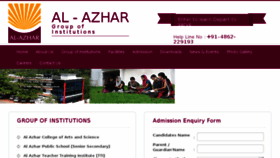 What Alazharthodupuzha.org website looked like in 2016 (7 years ago)