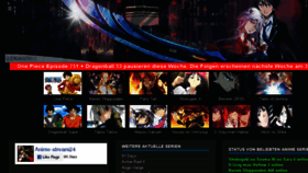 What Anime-stream24.com website looked like in 2016 (7 years ago)