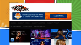 What Atomiccomics.com website looked like in 2016 (7 years ago)