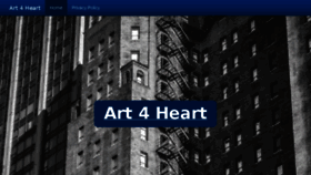 What Art4heart.info website looked like in 2016 (7 years ago)