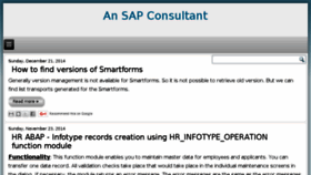 What An-sap-consultant.com website looked like in 2016 (7 years ago)