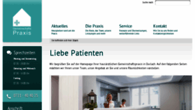 What Arzt-durlach.de website looked like in 2016 (7 years ago)