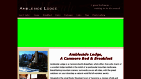 What Amblesidelodge.com website looked like in 2016 (7 years ago)