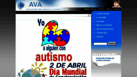What Autismoava.org website looked like in 2016 (7 years ago)