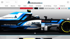 What Apexracingleague.com website looked like in 2016 (7 years ago)