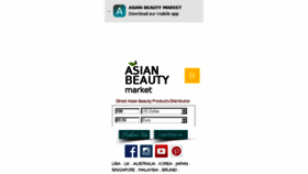 What Asianbeautymarket.com website looked like in 2016 (7 years ago)