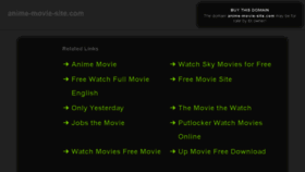 What Anime-movie-site.com website looked like in 2016 (7 years ago)