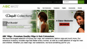 What Abcwigs.com website looked like in 2016 (7 years ago)