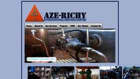 What Aze-richy.com website looked like in 2016 (7 years ago)