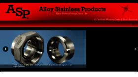 What Alloystainless.com website looked like in 2016 (7 years ago)