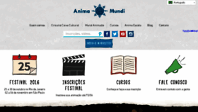 What Animamundi.com.br website looked like in 2016 (7 years ago)