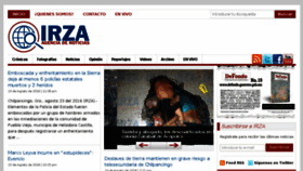 What Agenciairza.com website looked like in 2016 (7 years ago)