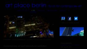 What Art-place-berlin.com website looked like in 2016 (7 years ago)