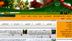 What Areeo.ac.ir website looked like in 2016 (10 years ago)