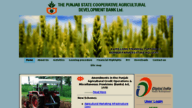 What Agribankpunjab.org website looked like in 2016 (7 years ago)