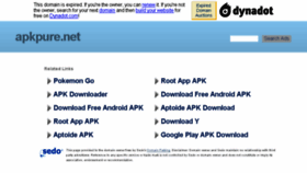 What Apkpure.net website looked like in 2016 (7 years ago)