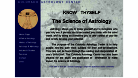 What Astro-reading.com website looked like in 2016 (7 years ago)