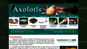 What Axolotl.org website looked like in 2016 (7 years ago)