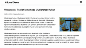 What Alicanekren.com website looked like in 2016 (7 years ago)