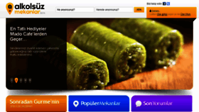 What Alkolsuzmekanlar.com.tr website looked like in 2016 (7 years ago)