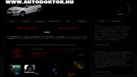 What Autodoktor.hu website looked like in 2016 (7 years ago)