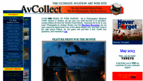 What Avcollect.com website looked like in 2016 (7 years ago)