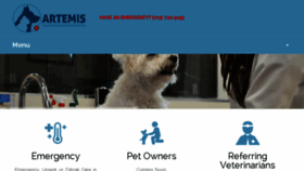 What Artemisvess.com website looked like in 2016 (7 years ago)