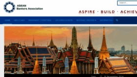 What Aseanbankers.org website looked like in 2016 (7 years ago)