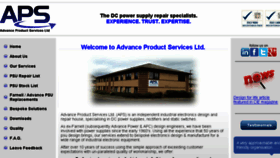 What Advanceproductservices.co.uk website looked like in 2016 (7 years ago)