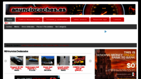 What Anunciocoches.es website looked like in 2016 (7 years ago)