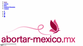 What Abortar-mexico.mx website looked like in 2016 (7 years ago)